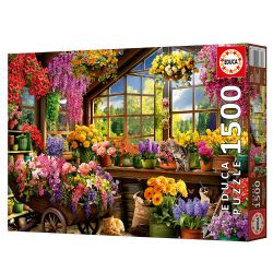 EDUCA CASSE-TÊTE 1500 PIÈCES - ABRI DE JARDINAGE #20567
